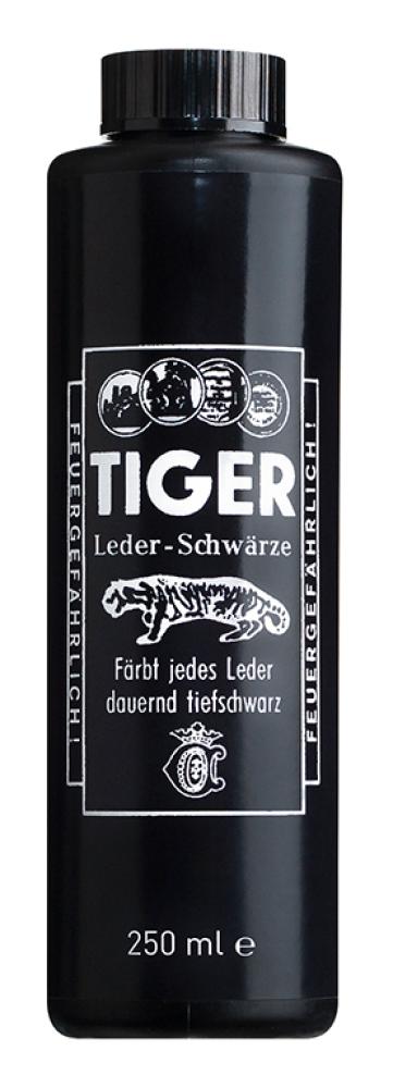 Abbildung Flasche Tiger Leder Schwärze