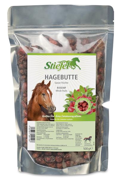 Abbildung Tüte fünfhundertgramm Hagebutten