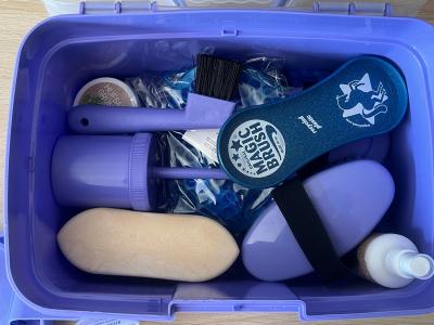 Putzbox Boden eingeräumt