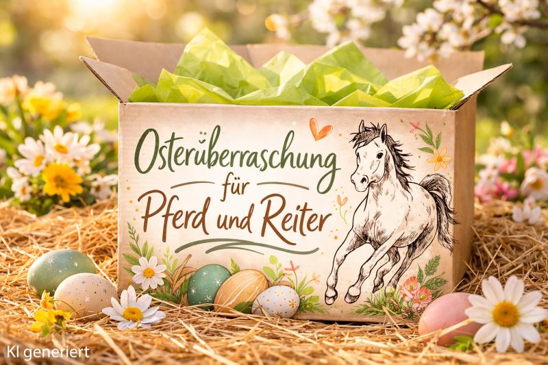 Bild eines Kartons mit Osterneiern